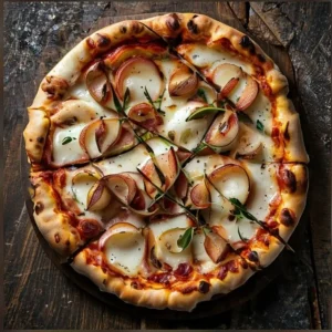 Classic Crispy Onion Pizza – Sweet & Savory