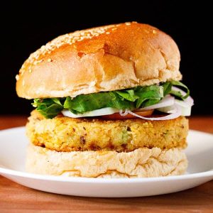 Veg Burger Recipe | Homemade Veggie Burger